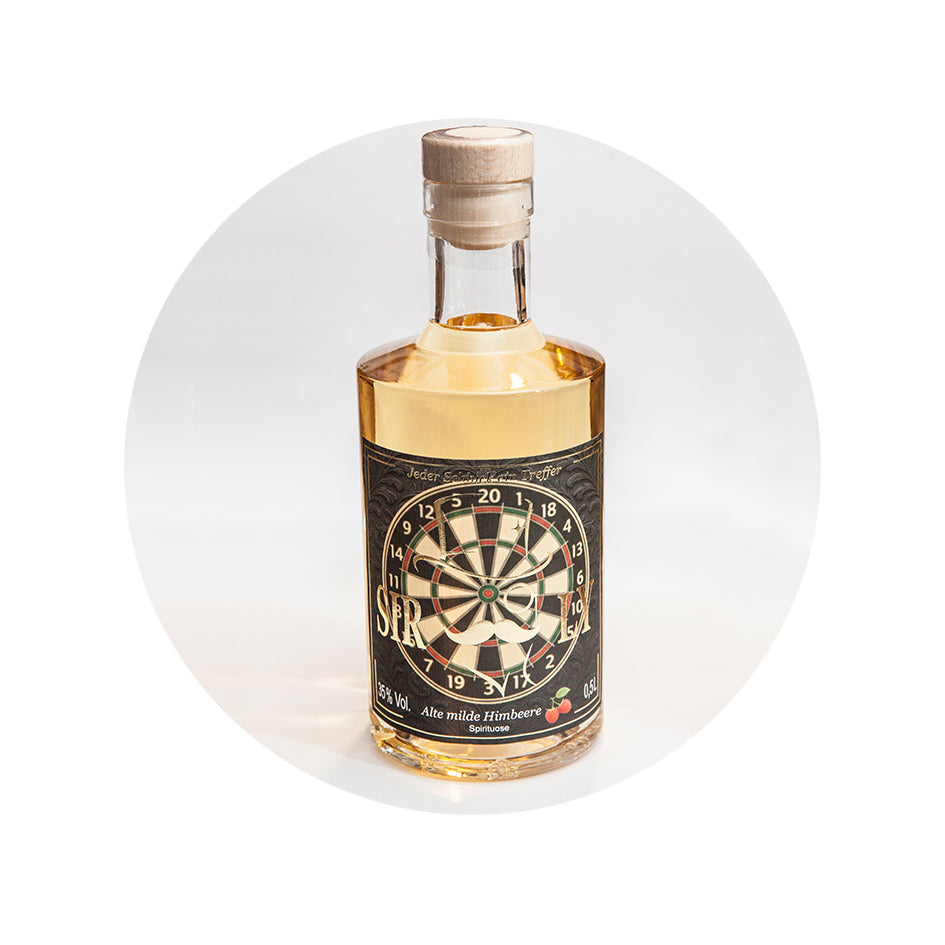 alte milde Himbeere 35% Vol. Spirituose