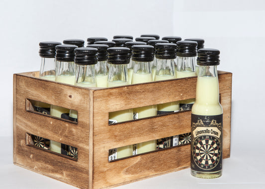 20x Limoncello Cream im Kasten 17% Vol. "leichter" Sahne Likör